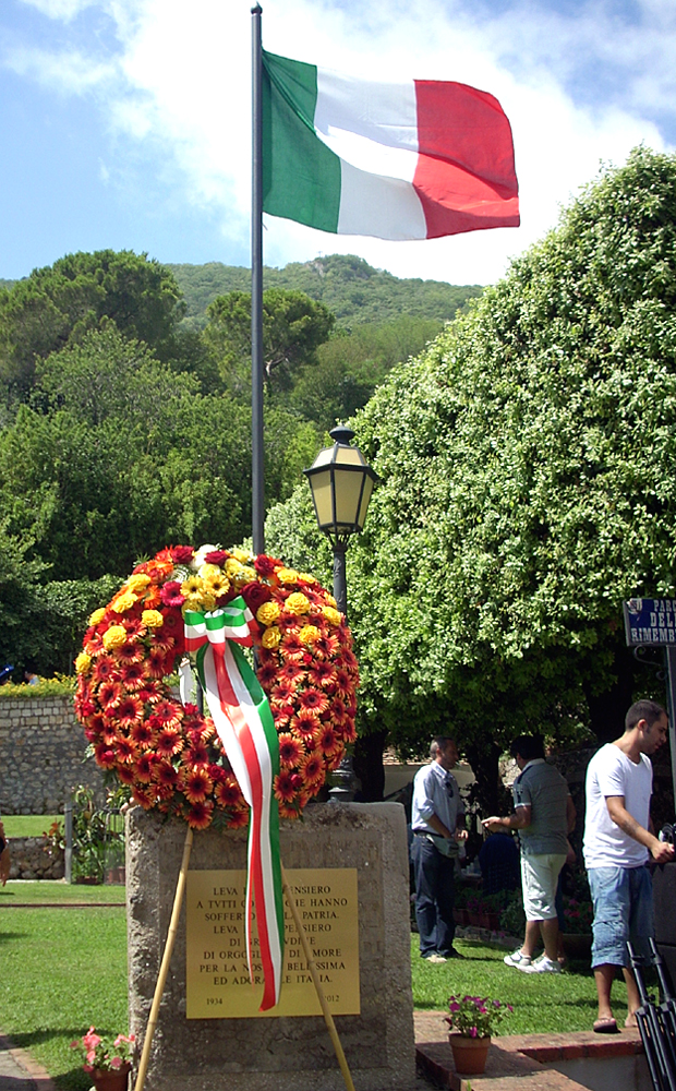 San Felice Circeo(Lt):&quot; Ripristinato il Monumento ai Caduti della grande guerra&quot;